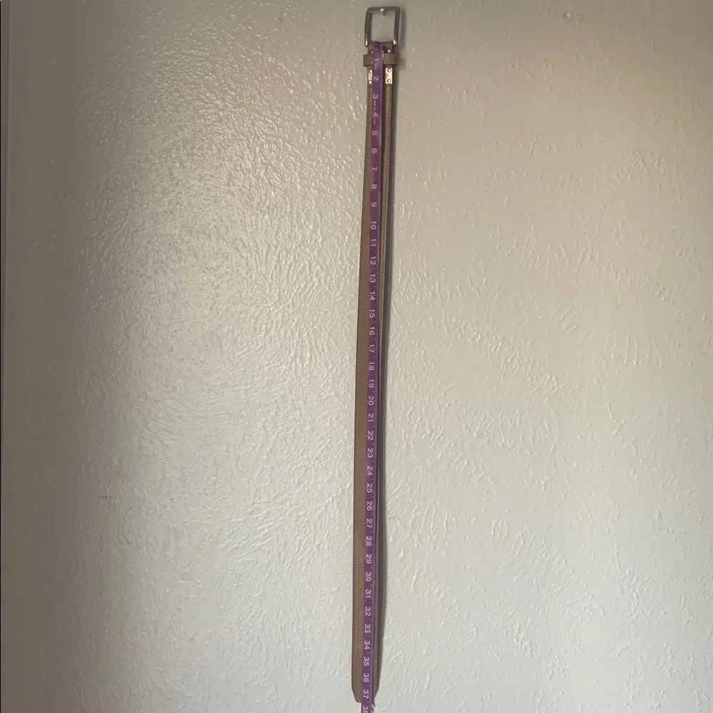 Lee Dark Brown Leather Belt